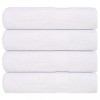 VidaXL Prosoape de duș 4 buc alb 70x140 cm 360 g/m&sup2; 100% bumbac 136654