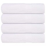VidaXL Prosoape de m&acirc;nă 4 buc Alb 50x100 cm 360 g/m&sup2; 100% bumbac