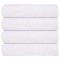 vidaXL Prosoape de duș 4 buc alb 70x140 cm 360 g/m&sup2; 100% bumbac 136654