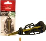 Momitor Pescuit Carp Expert Advancer Method Feeder 40g GO Green, 1buc, Culisant, Antirasucire, Quickchange, Aliaj Zinc