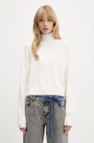 Hugo Blue pulover culoarea turcoaz, cu turtleneck, 50522508