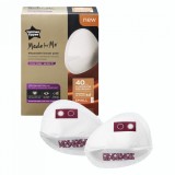 Tampoane de unica folosinta pentru sani marimea S Made for Me, 40 bucati, Tommee Tippee