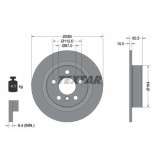 Set disc frana BMW 1 (F40) 07.19-, 2 Active Tourer (F45) 11.13-10.21, 2 Active Tourer (U06) 11.21-, 2 Active Tourer Van (F45) 11.13-10.21, 2 Gran Cou, Textar