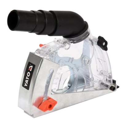 YATO Suport de aspirare a prafului si aparatoare, pentru polizoare unghiulare de 115 si 125 mm cu filet M14 foto