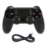 Gamepad Cu Fir DOUBLESHOCK 4 Pentru Playstation 4 Cu Vibratii, FOXMAG24