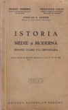 Scarlat Lambrino, Gheorghe Lazar si Virgiliu P. Arbore - Istoria medie si