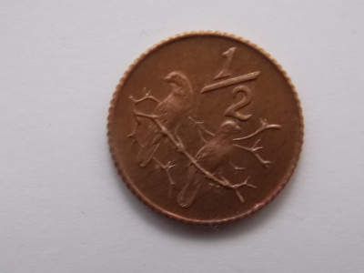 1/2 CENT 1970 AFRICA DE SUD foto