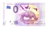 Bancnota souvenir Indonezia 0 euro Sumatran Rhinoceros 2019-3, UNC