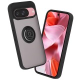 Husa Google Pixel 9 Techsuit Glinth cu inel suport stand magnetic, negru