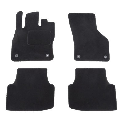 Set covorase auto mocheta Velor SEAT LEON (KL), 03.2020-, negru, foto