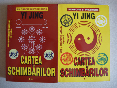 YI JING - CARTEA SCHIMBARILOR - 2 volume - 1996 foto