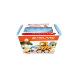 Joc de constructie magnetic - 64 piese