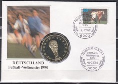 Germania 1990 - C.M. de fotbal Germania, FDC NUMIS