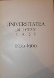 UNIVERSITATEA AL I CUZA IASI 1860 1960