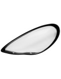 Sticla far stanga pentru Porsche Panamera (2011 - 2014) cu rama Neagra