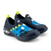 Pantofi Baieti LED Bibi Space Wave 2.0 Blue Dino 32 EU, Bleumarin, BIBI Shoes