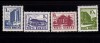 ✅RO 1991 LP 1257 &quot;Hoteluri si cabane ( I )&quot; , serie , MNH, Nestampilat