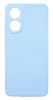 Husa de protectie din silicon pentru OPPO A78 4G, SoftTouch, interior microfibra, Albastru deschis, Oem