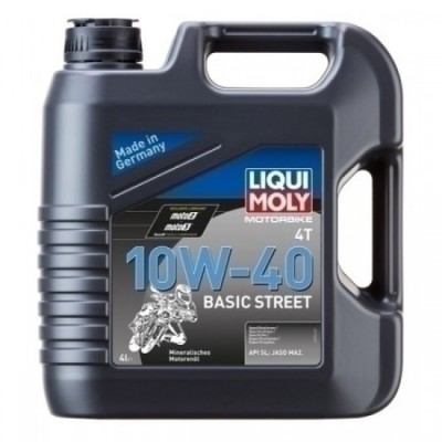 Ulei motor Motorbike 4T 10W-40 Basic Street Liqui Moly 4l foto