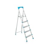 Scara otel 5 trepte, 4+1, 103cm, 120kg, 5,6kg, pliabila, Perilla 11004
