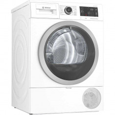 Uscator de rufe Bosch WTWH762BY, Condensare si pompa de caldura, 9 kg, Home Connect, SelfCleaning Condenser, AutoDry, Interior Drum Light, Clasa A++