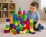 SET CONSTRUCTOR BLOCURI MULTICOLORE 2