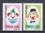 ROMANIA 2002 LP 1584 EUROPA 2002 CIRCUL SERIE MNH