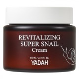 Cremă pentru ten anti-&icirc;mbătr&acirc;nire Super Snail 80ml, Yadah