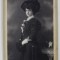 BOUDOIR PORTRAIT , TANARA IN STUDIO , FOTOGRAFIE CABINET , SFARSITUL SEC. XIX