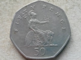 MAREA BRITANIE-50 PENCE 1998, Europa