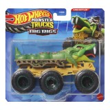 Hot Wheels Monster Trucks Big Rigs Cage Rattler, camion 1:64 cu 6 roti