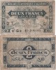 1944 ( 31 I ) , 2 francs ( P-102 ) - Algeria