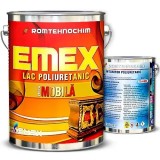 Pachet Lac Poliuretanic pentru Mobila &ldquo;Emex&rdquo; - Cires - Bid. 3 Kg + Intaritor 0.90 Kg