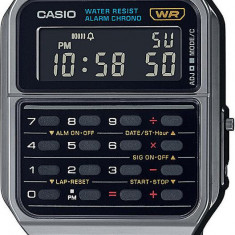 Ceas Casio, Vintage Edgy Calculator CA-500WEGG-1BEF - Marime universala
