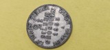 Germania 2 1/2 groschen 1855 A , argint