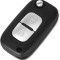 Carcasa Cheie Auto Techstar pentru Renault Kangoo, Clio, Twingo - 2 Butoane