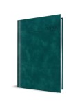 AGENDA DATATA A5 352PAG PREMIUM DELUXE CHIA COPERTA PIELE SINTETICA VERDE