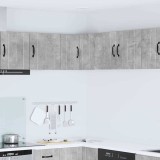 vidaXL Dulap suspendat de bucătărie Gri din beton 57 x 57 x 40 cm 884958