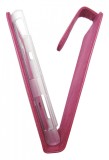 Husa flip rosie Doormoon pentru Sony Xperia Acro S (LT26W)