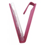 Husa flip rosie Doormoon pentru Sony Xperia Acro S (LT26W)