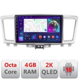 Navigatie Infinity QX60 2014-2020 Android ecran Qled 2K Octa core 4+32 KIT-qx60+EDT-E409-2K CarStore Technology