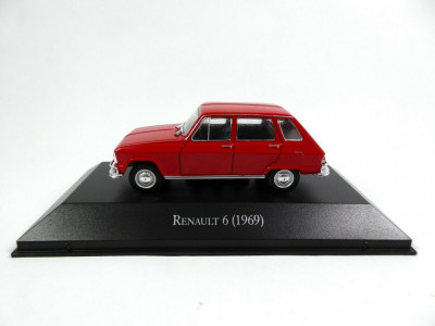 Macheta Renault 6 - 1969 - Deagostini Argentina 1:43 foto