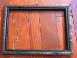 arta / design / vintage - Rama deosebita din lemn pentru fotografii sau diverse lucruri mijlocul secolului XX !