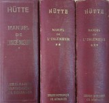Manuel de l'ingenieur 3 volume - Carte straina noua sau anticariat