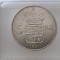 Suedia 5 Kronor Gustaf VI Adolf 1954 - Argint.