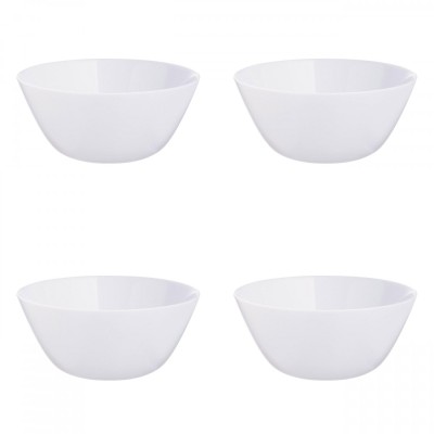 Set boluri, 4 piese, 1.16 L, Opal, Alb foto