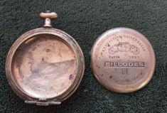 Carcasa ceas de buzunar Argint 800 / 23, 4 gr.