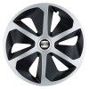 Set 4 capace roti Roco Gri-Negru R17 pentru gama auto Seat, Autohelix MSA