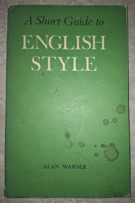 A Short Guide To English Style