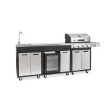 BR-K4PLUS grătar de grădină complet cu 4+1 arzătoare